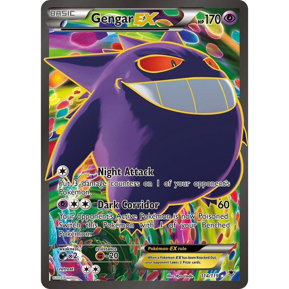 Gengar EX (114 Full Art) (114/119) (PHF)