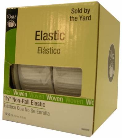 White Non-Roll Elastic 1-1/2in — Cottage Quilting Ltd.