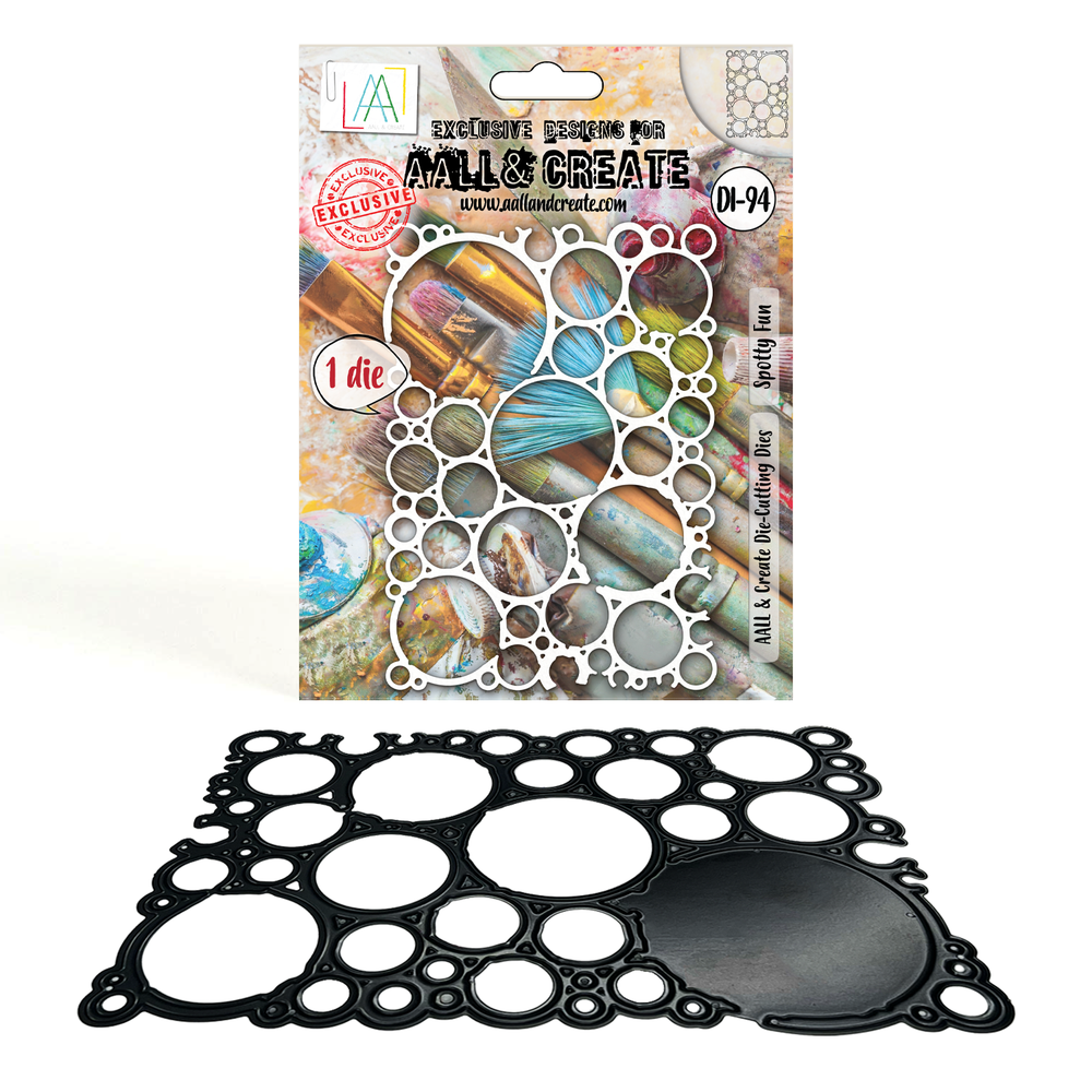 AALL and Create - Die-Cutting Die Set - Spotty Fun — Ecstasy Crafts