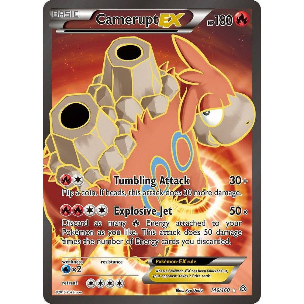 Camerupt EX (146 Full Art) (146/160) (PRC)