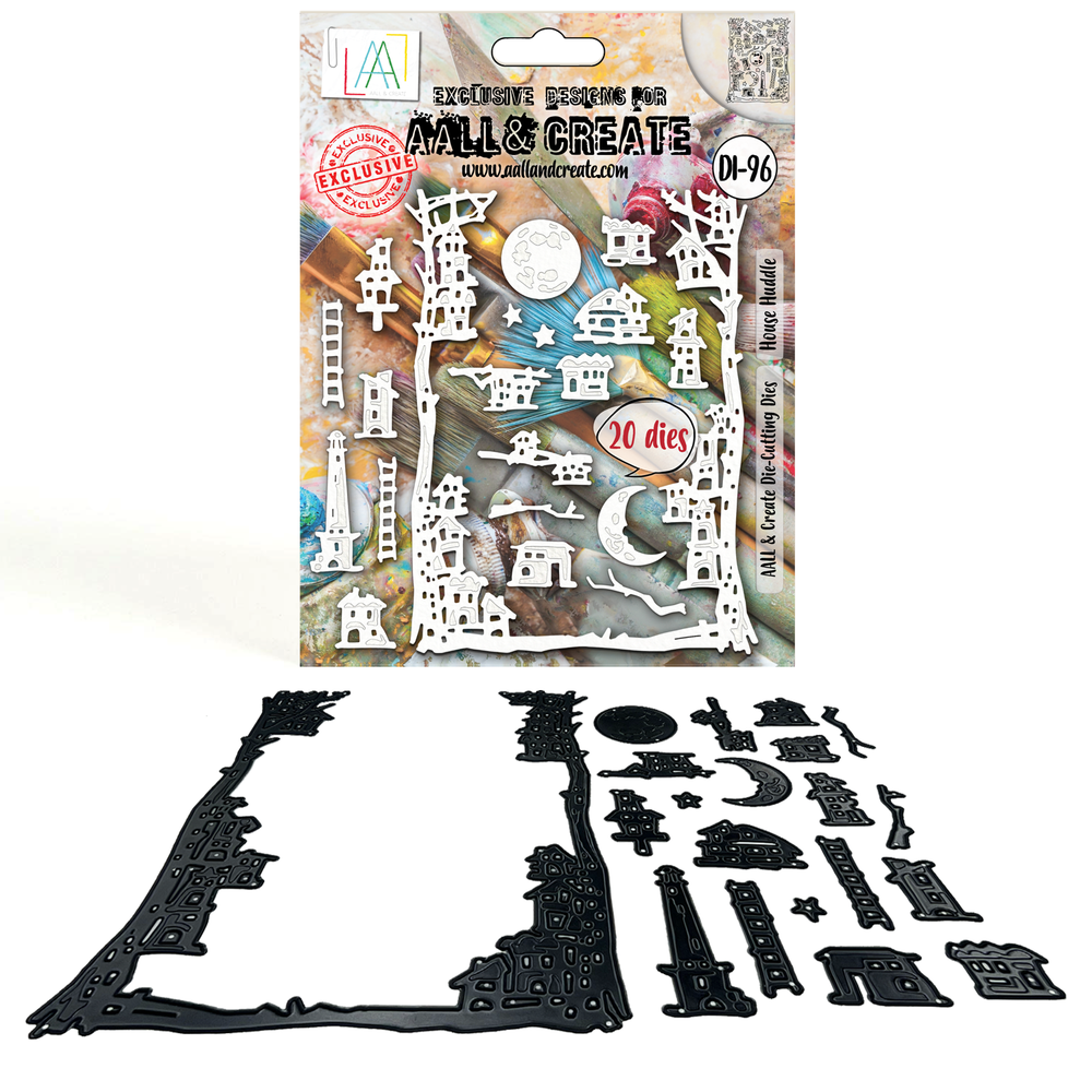 AALL and Create - Pochoir de découpe - Maison de rassemblement
