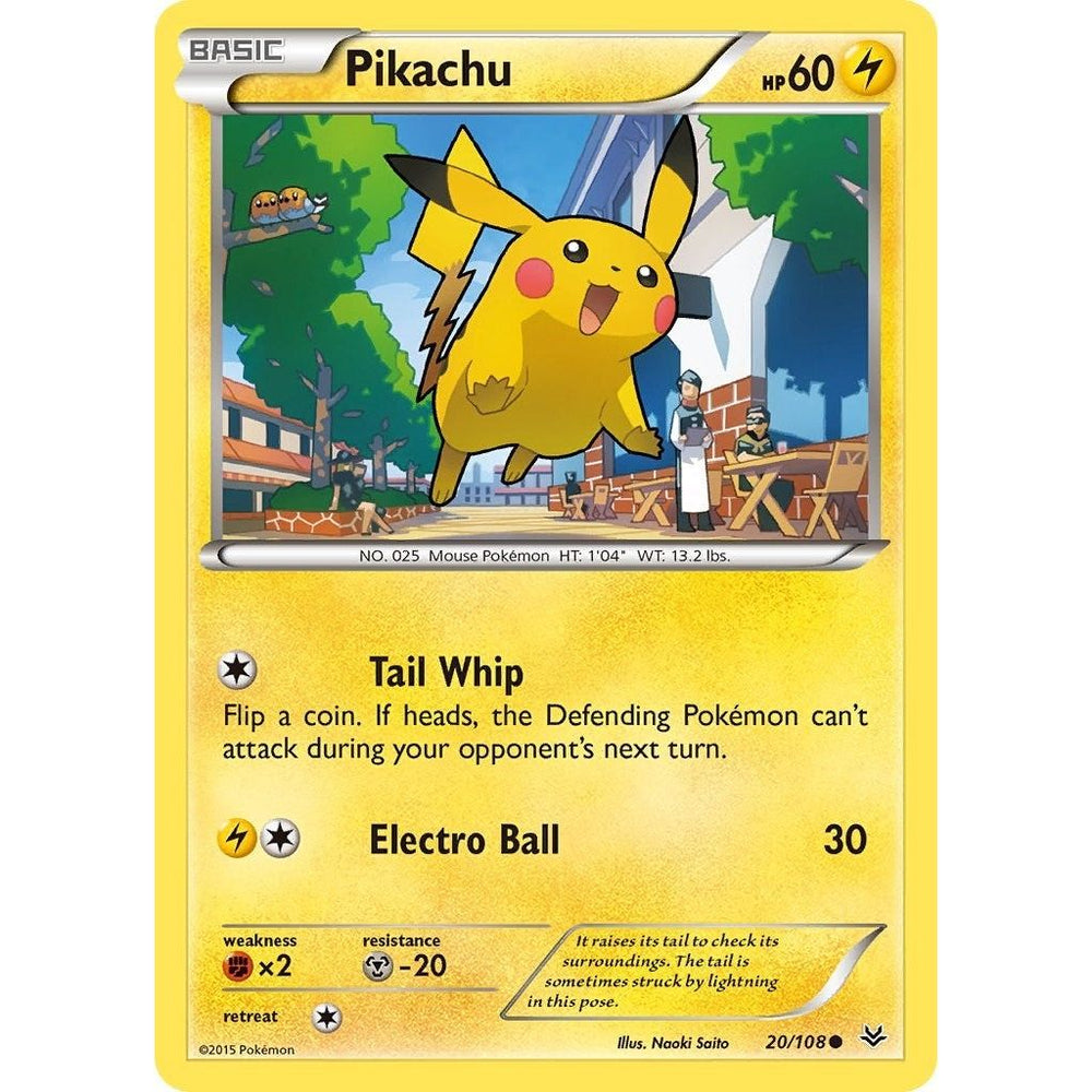Pikachu (20/108) (ROS)