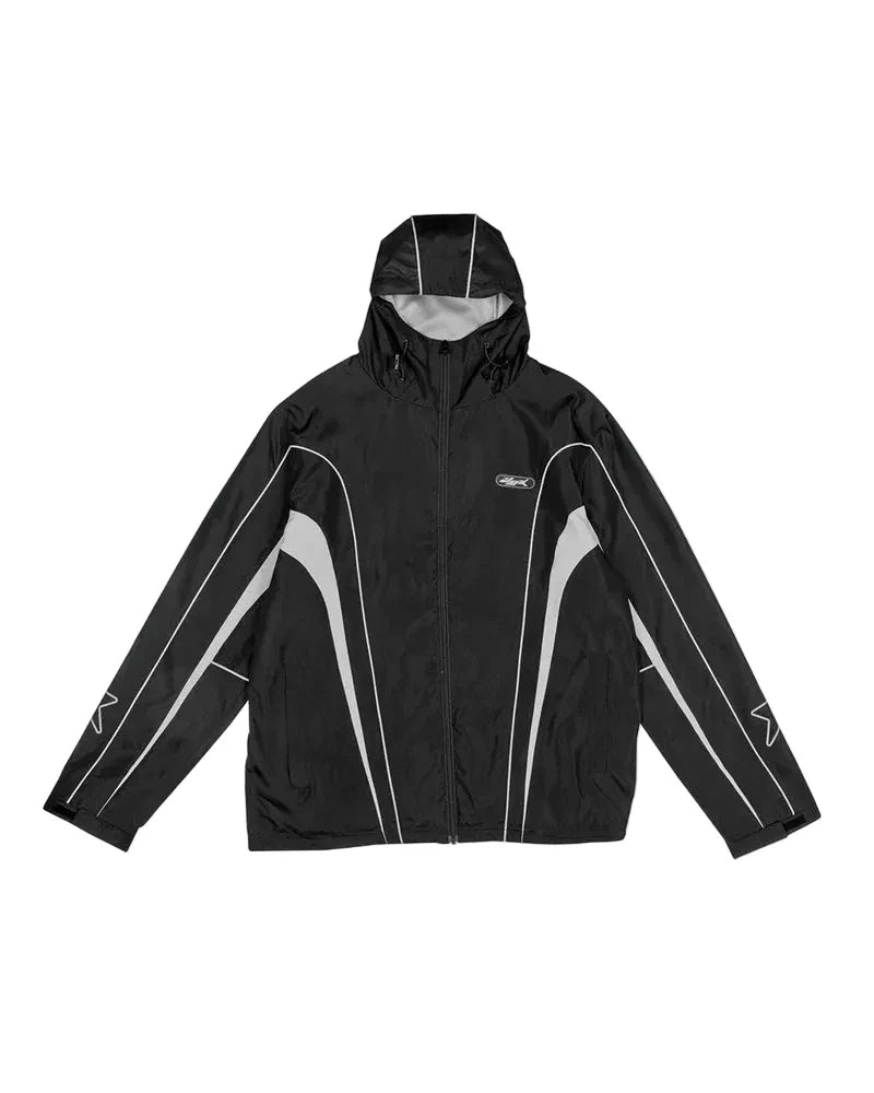 Veste coupe-vent 'Omega' DGK - Noir