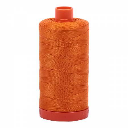 Aurifil Thread #1133 Solid Bright Orange — Cottage Quilting Ltd.