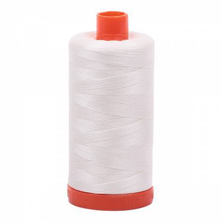 Aurifil Thread #2026 Solid Chalk — Cottage Quilting Ltd.