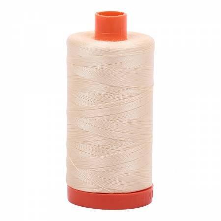 Aurifil Thread #2123 Solid Butter — Cottage Quilting Ltd.