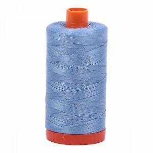 Aurifil Thread #2720 Solid Light Delft Blue — Cottage Quilting Ltd.