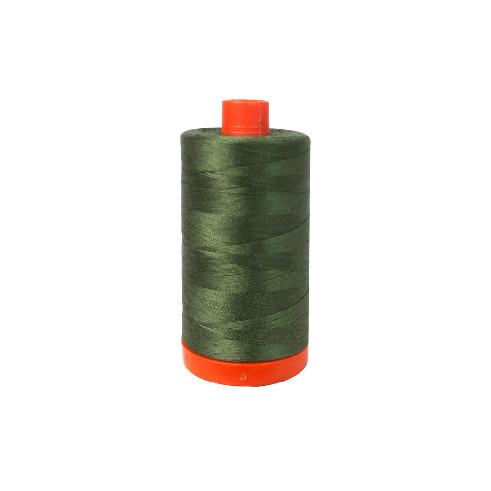 Aurifil Thread #2905Solid Army Green — Cottage Quilting Ltd.