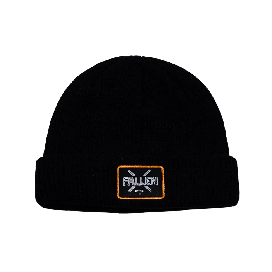 Bonnet 'Curb' Fallen - Noir/Orange