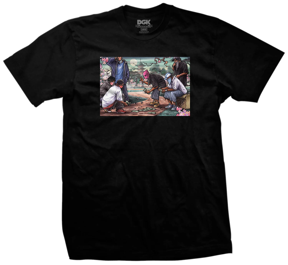 DGK T-shirt 'Rollers' - Noir