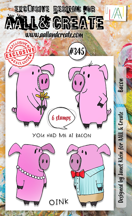 AALL and Create - Set de tampons A6 - Bacon