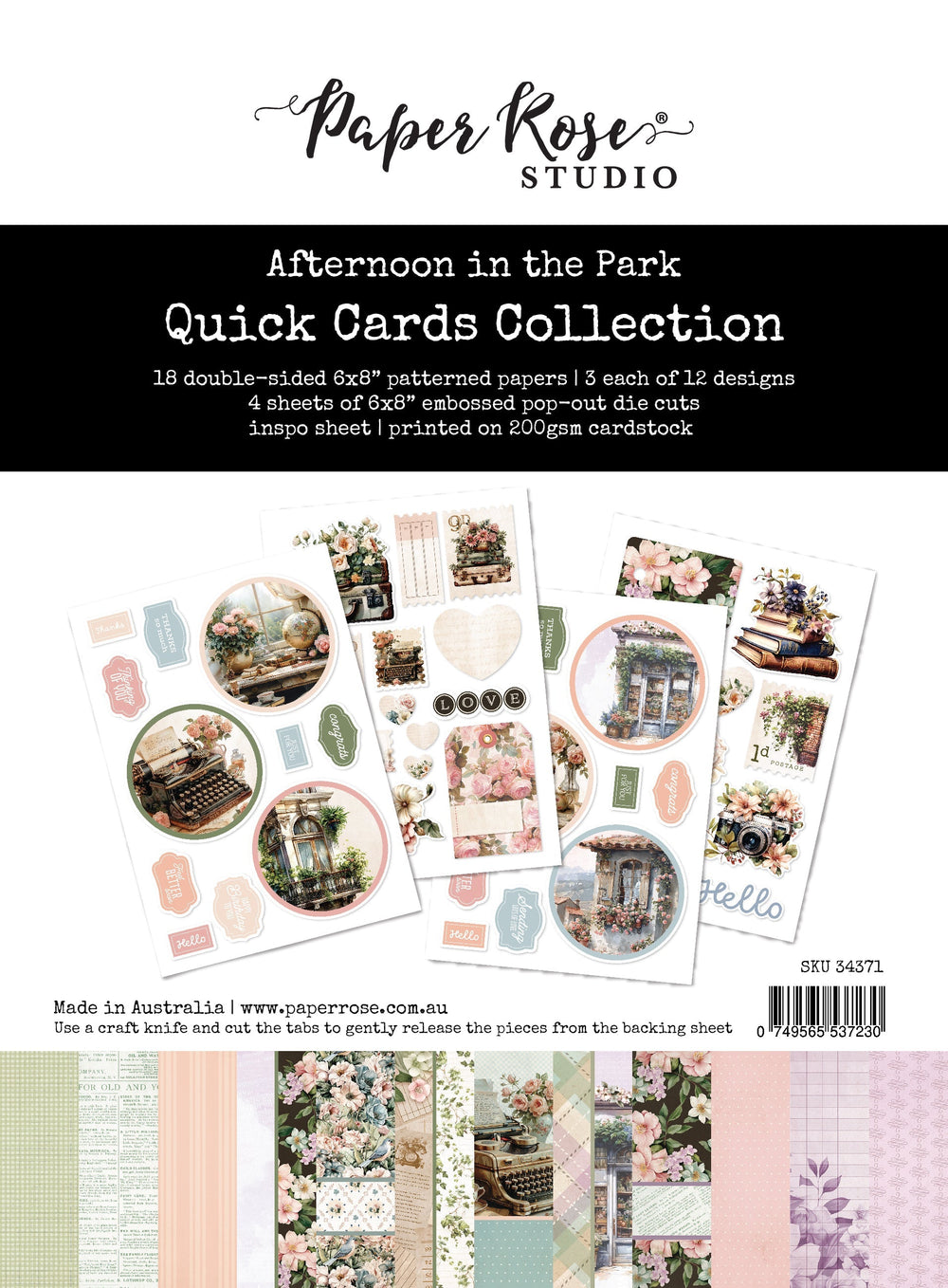 Afternoon in the Park Quick Card Collection 34371