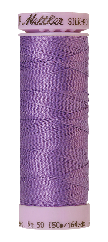 Mettler Silk-finish 50wt Solid Cotton Thread 164yd/150m English Lavender — Cottage Quilting Ltd.