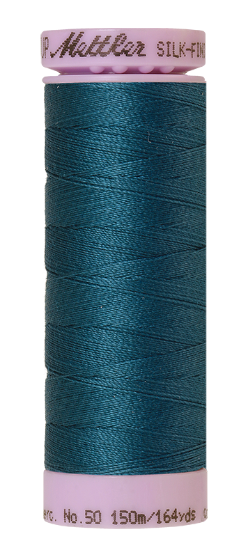 Mettler Silk-finish 50wt Fil Coton Uni 164 vg/150 m Canard