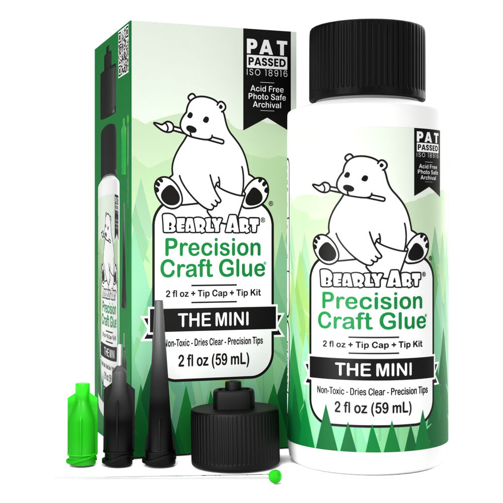 Bearly Art Precision Craft Glue - THE MINI — Ecstasy Crafts