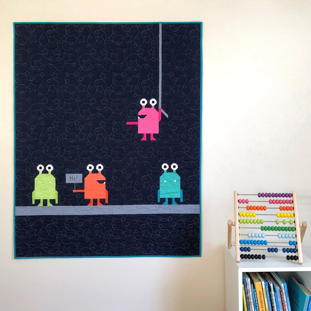 Apples & Beavers FIRST CONTACT - A Quilt Pattern by Astrid Bordush — Cottage Quilting Ltd.