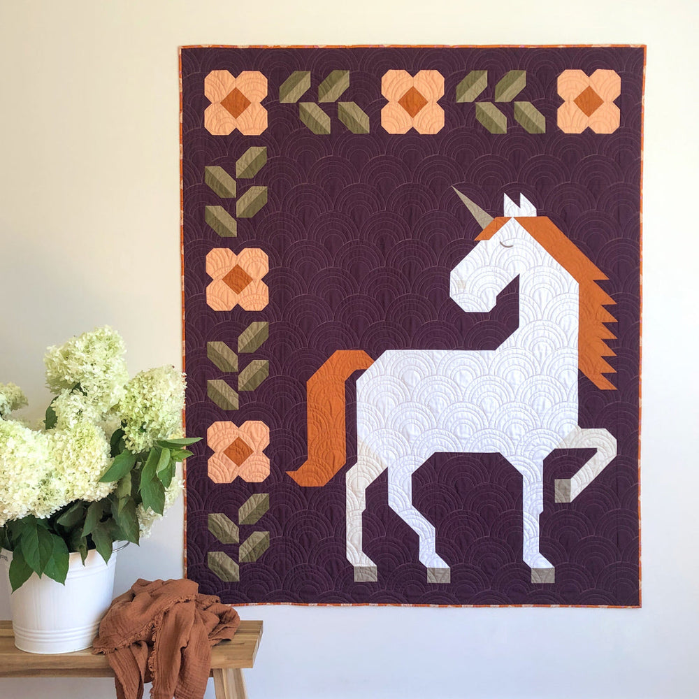 Apples & Beavers Unicorn Garden ABP110 — Cottage Quilting Ltd.