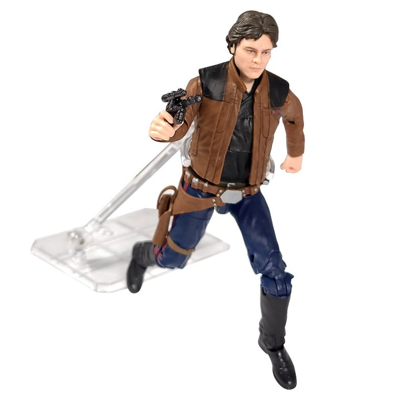 EVORETRO Articulated Plastic Stands for 3.75 and 6 Inches Action Figure