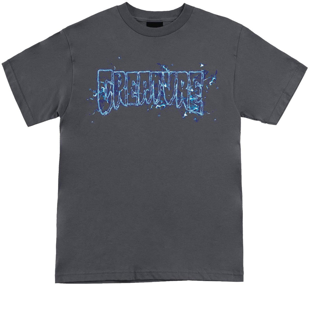 T-shirt 'Inferno Logo Outline' de Creature - Charbon