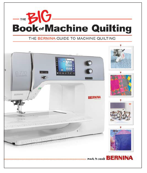 Le GRAND livre de matelassage à la machine Bernina