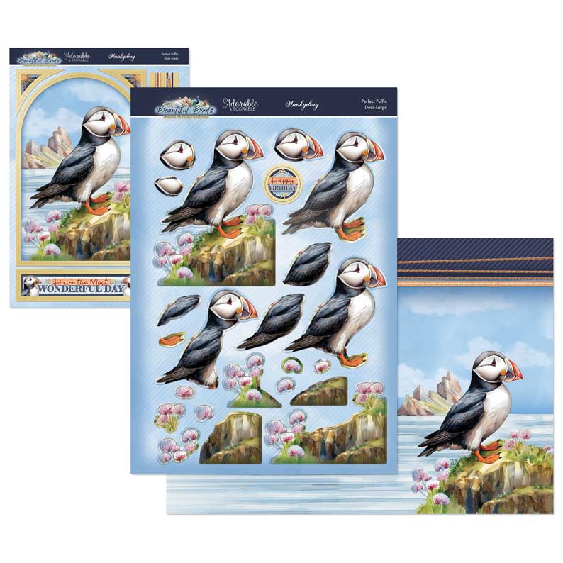Beautiful Birds Deco-Large Set - Perfect Puffin — Ecstasy Crafts