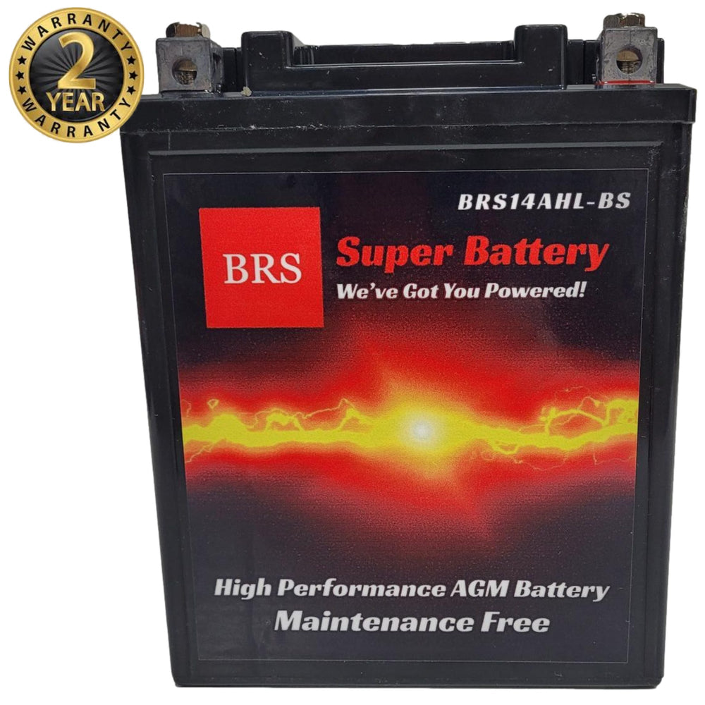 Batterie PowerSport AGM scellée haute performance BRS14AHL-BS 12V, garantie 2 ans