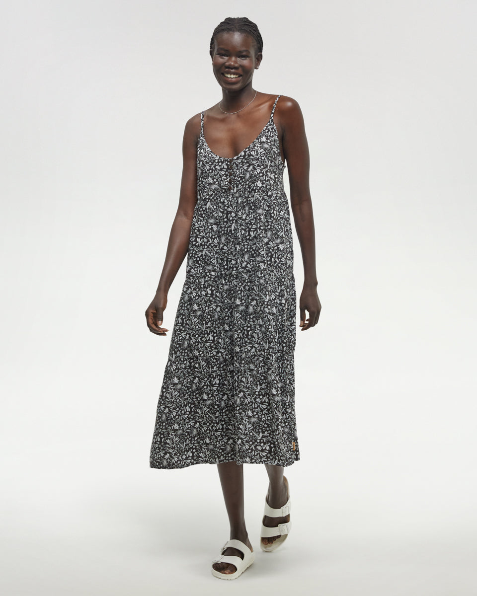 Robe Hopewell en crêpe EcoWoven
