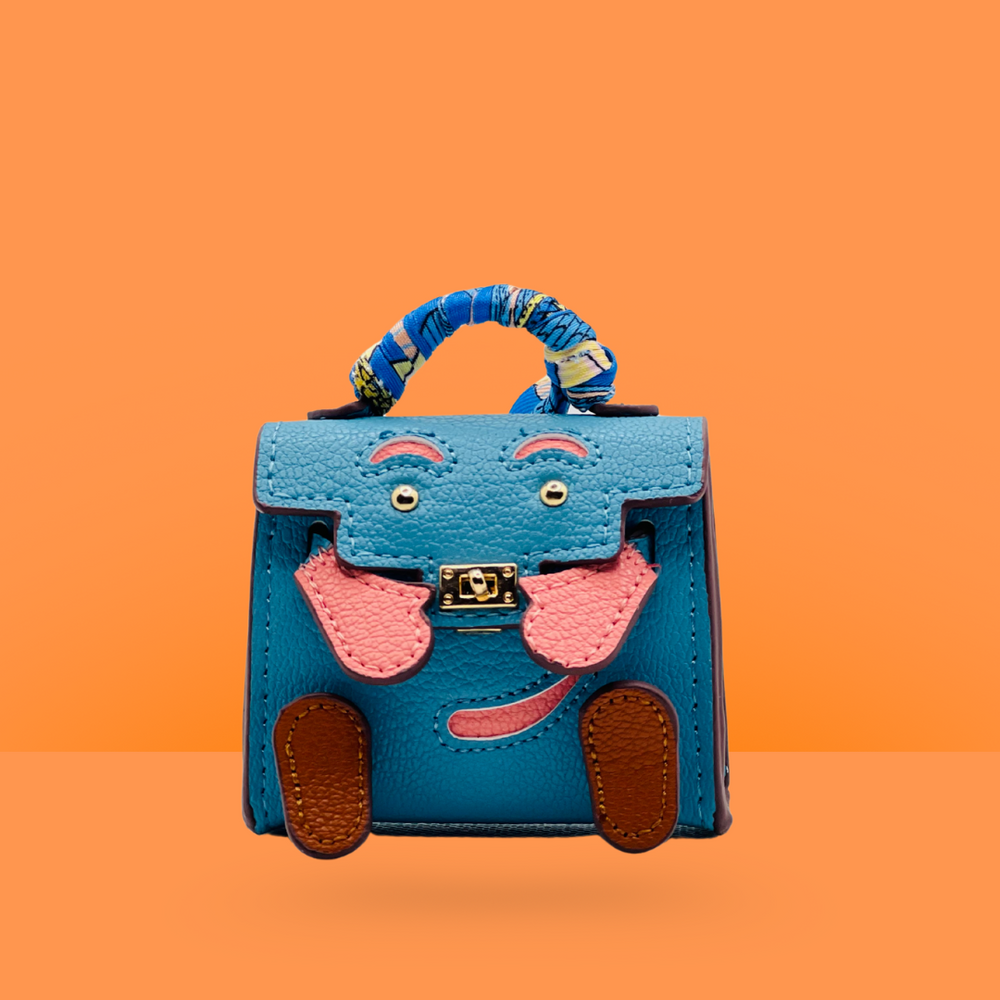 Mini AirPods Case Bag - Baby Blue