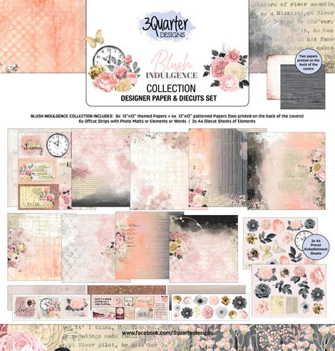 Collection de papier Blush Indulgence 30x30 cm