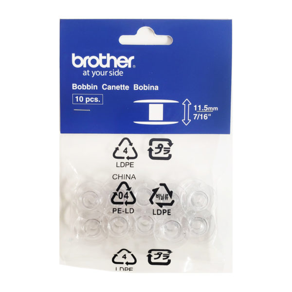 Brother - SA156 - Bobbins SA156 10pcs — Cottage Quilting Ltd.