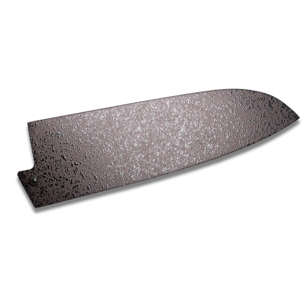 Manche/Sayas en bois de Ho (Magnolia) pour couteau Santoku de 180 mm