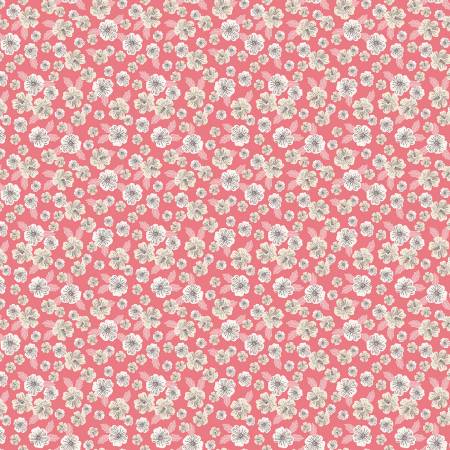 Riley Blake Floral Gardens Blossoms Pink C14363R-PINK — Cottage Quilting Ltd.