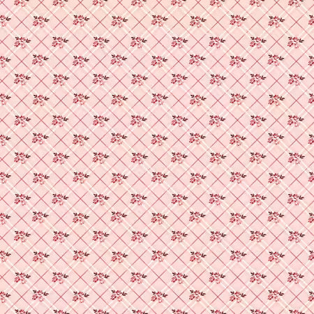 Sandy Gervais - Love you Always - Floral Plaid Pink — Cottage Quilting Ltd.