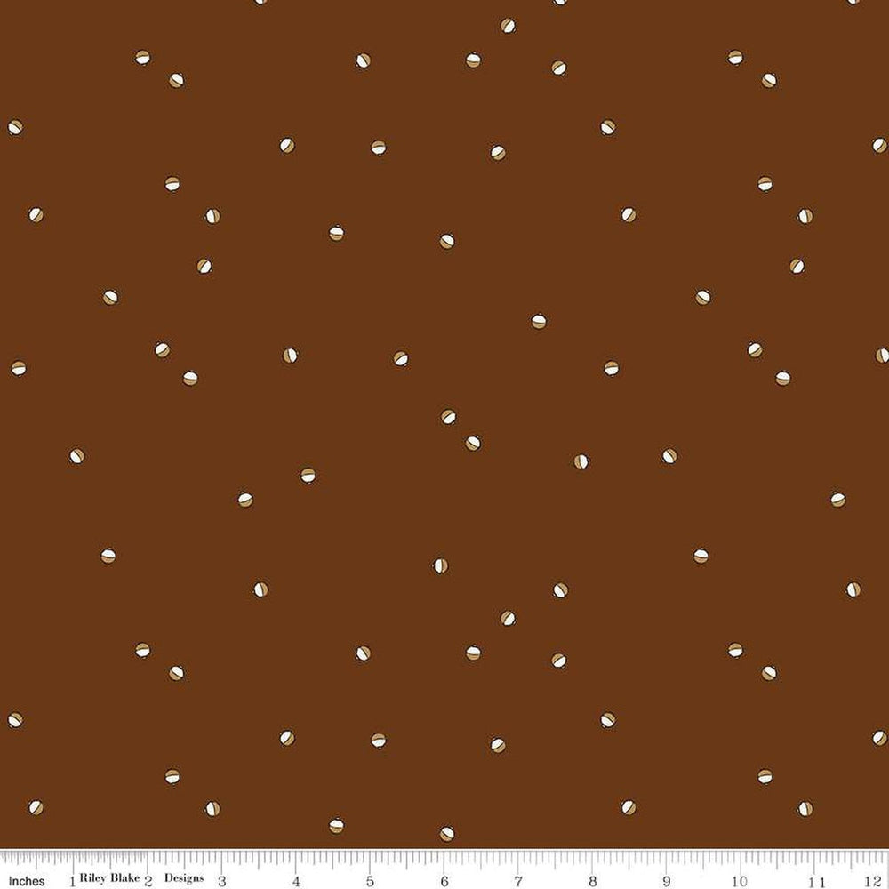 Riley Blake - Let's Wander - Bobbers Brown - C16885-BROWN
