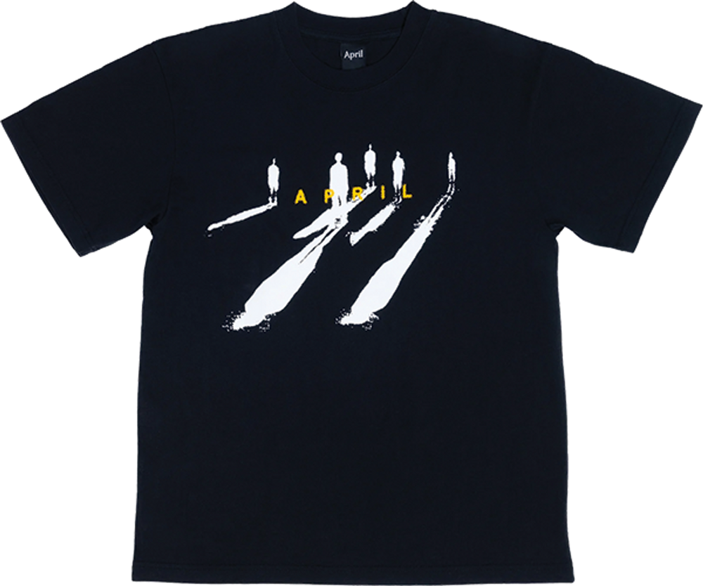 T-shirt "Shadow" d'April Skateboards - Noir