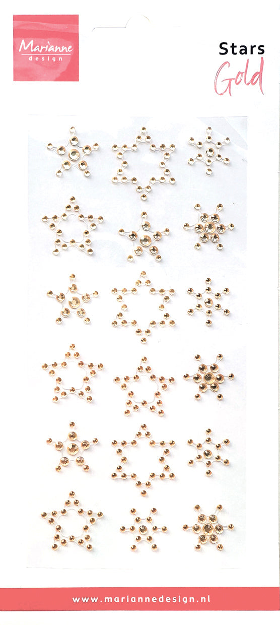 Marianne Design Étoiles - Strass Doré