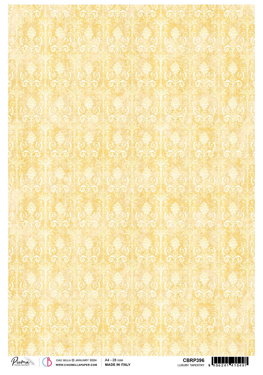 Papier de riz A4 Piuma Luxury Tapestry - 5 feuilles