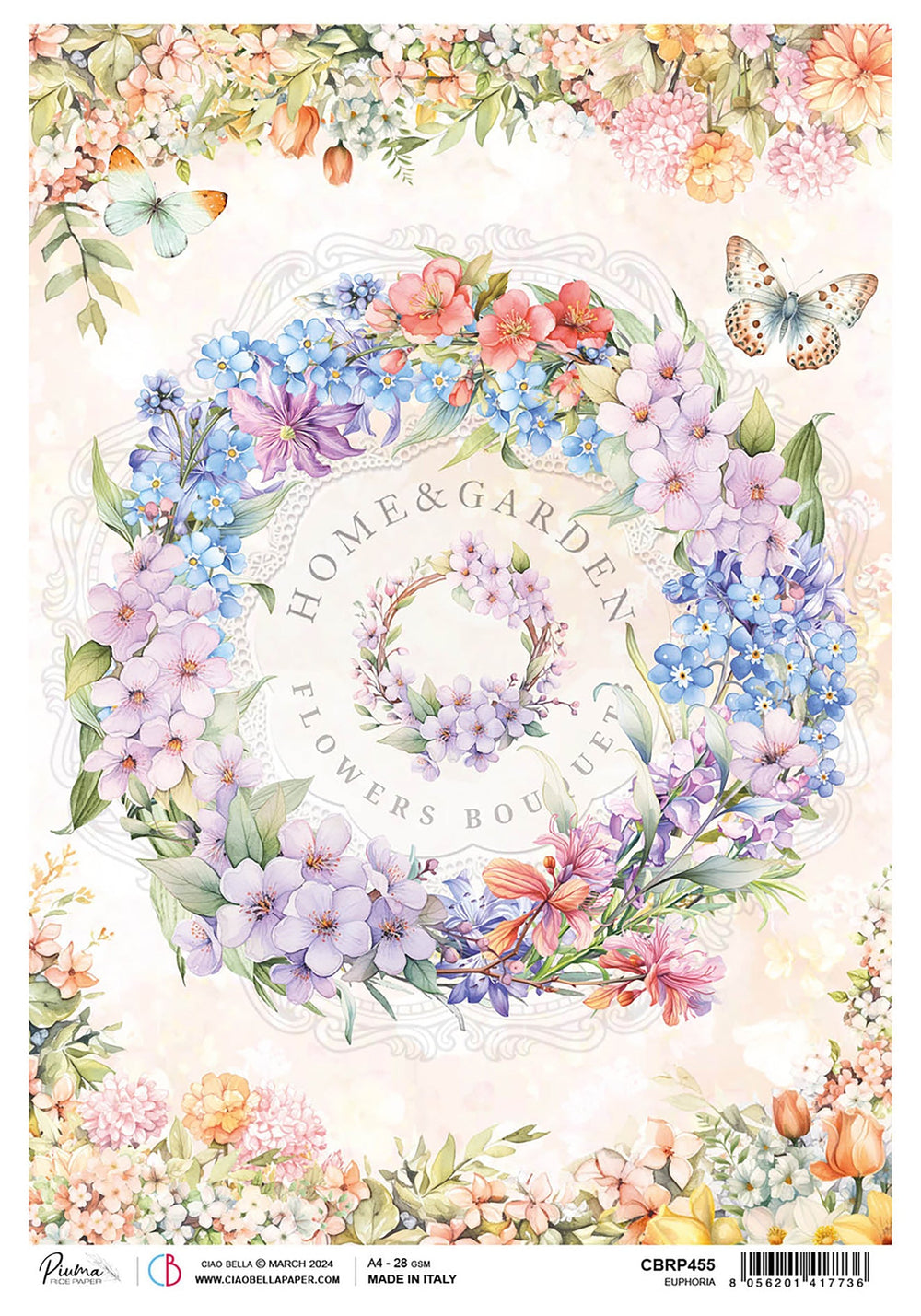 Rice Paper A4 Euphoria - 5 Sheets — Ecstasy Crafts