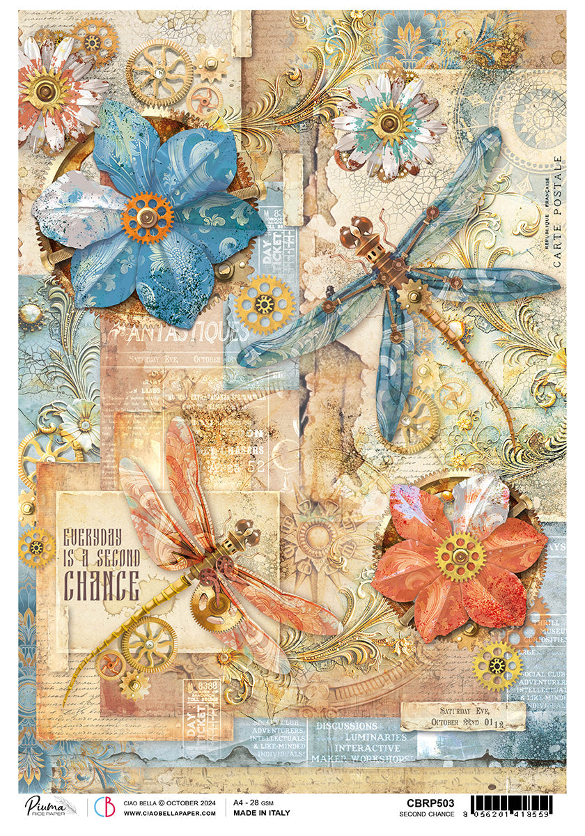 Rice Paper A4 Second Chance — Ecstasy Crafts