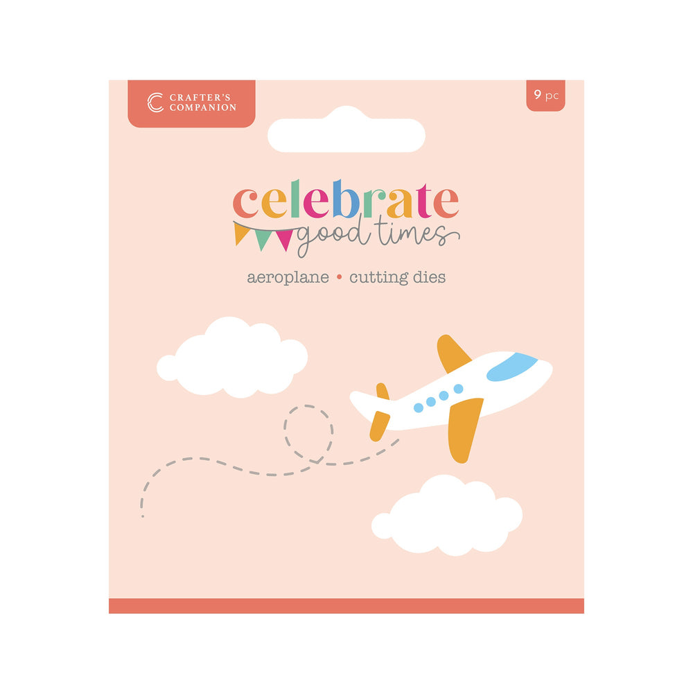 Crafter’s Companion Celebrate Good Times Collection Metal Die - Aeroplane