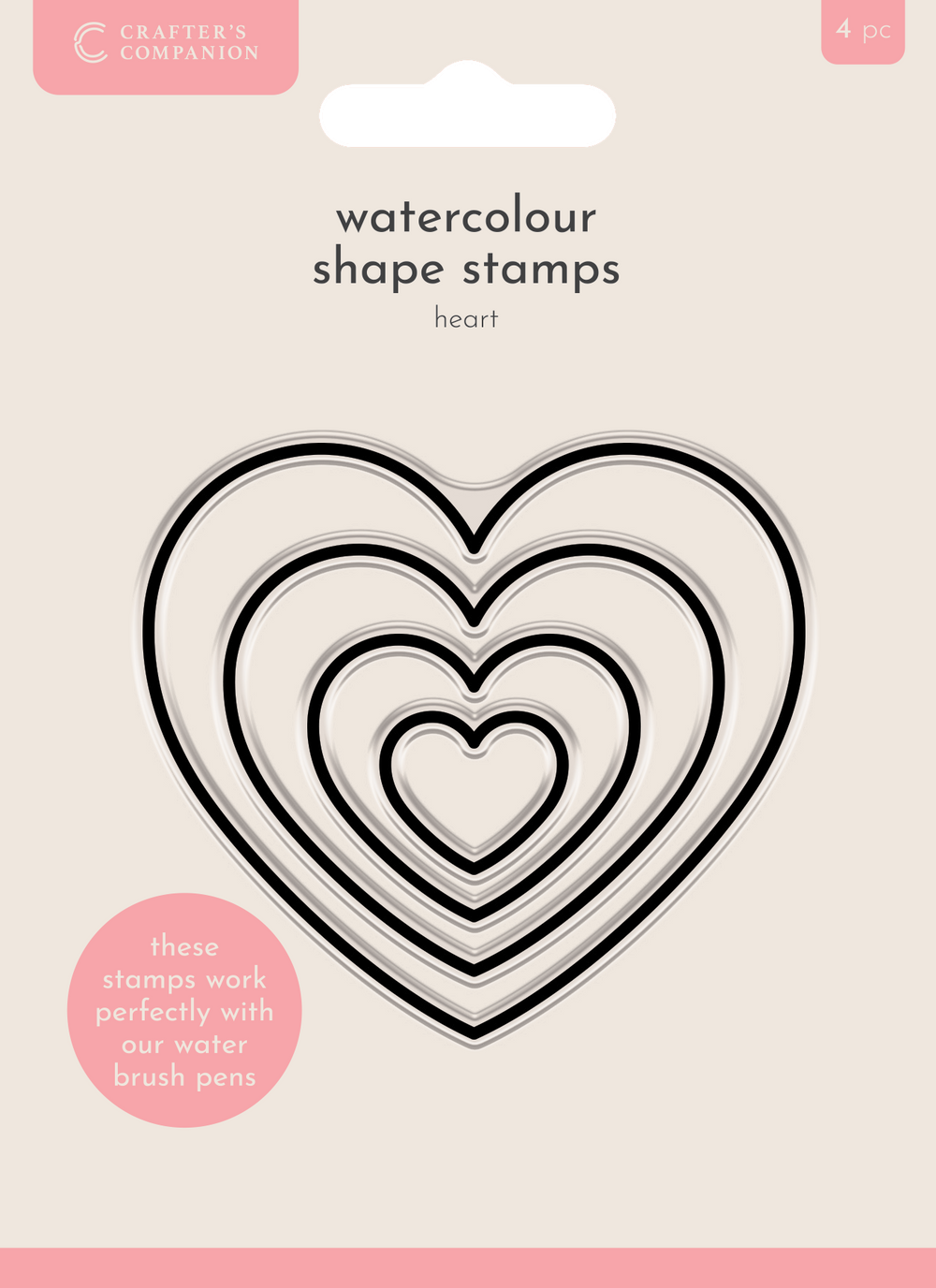 Crafter’s Companion Photopolymer Stamp - Heart
