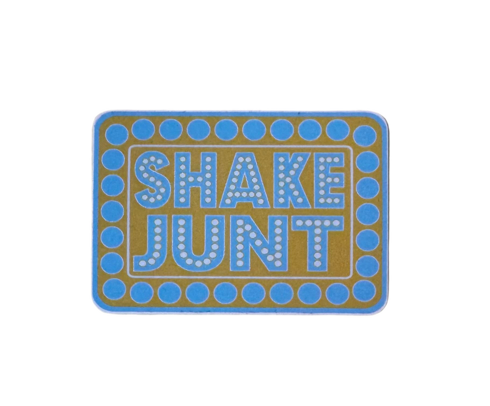 Autocollant 'OG Logo' Shake Junt - Jaune Clair