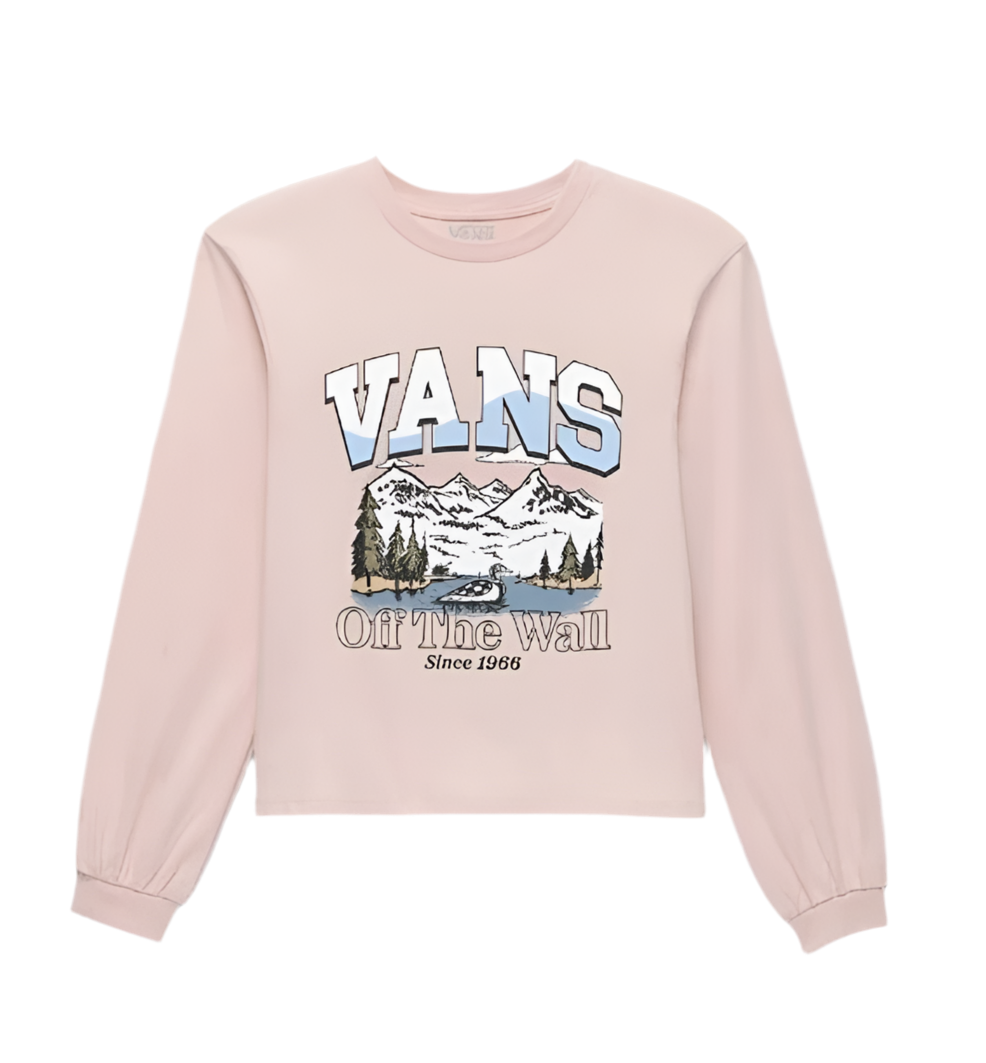 Vans 'OTW Springs' L/S Tee - Light Pink (KIDS)