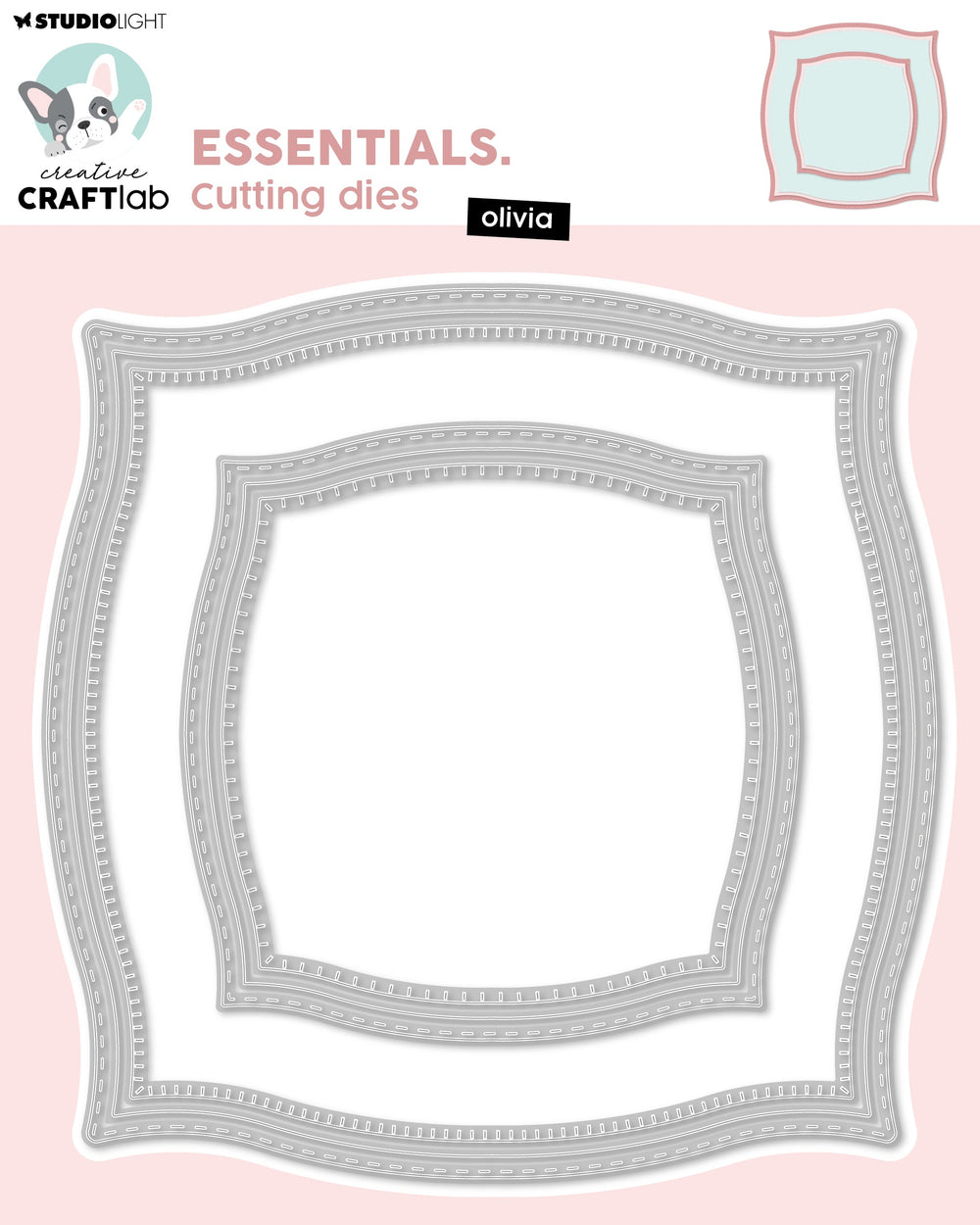 CCL Matrice de découpe Olivia Essentials 6 pièces