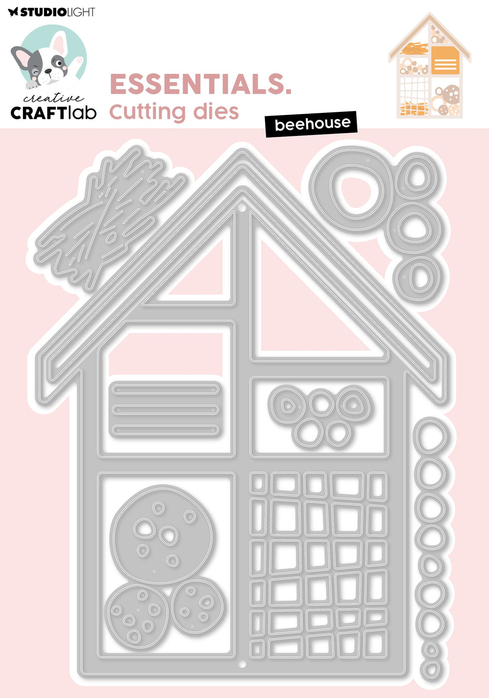 CCL Cutting Die Beehouse Essentials 8 Pieces