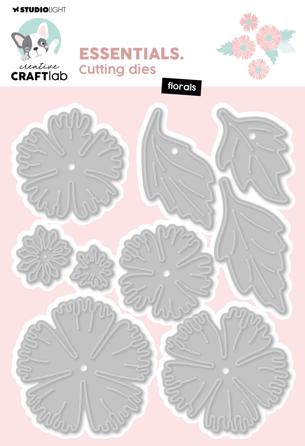 CCL Matrice de coupe Essentiels floraux 9 pièces