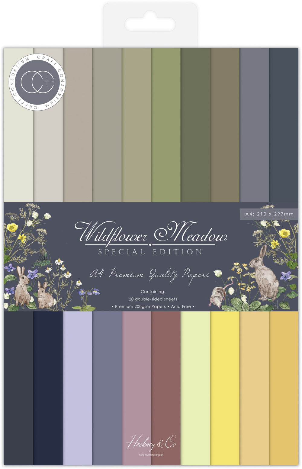 Craft Consortium Wildflower Meadow - SE - Bloc A4