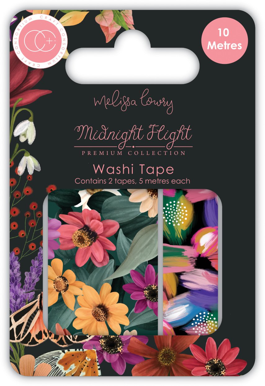 Midnight Flight - Washi Tape — Ecstasy Crafts