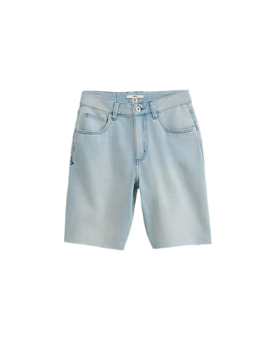 Shorts en jean amples Vans 'Sirelle Cut Off 9' - Bleu délavé clair
