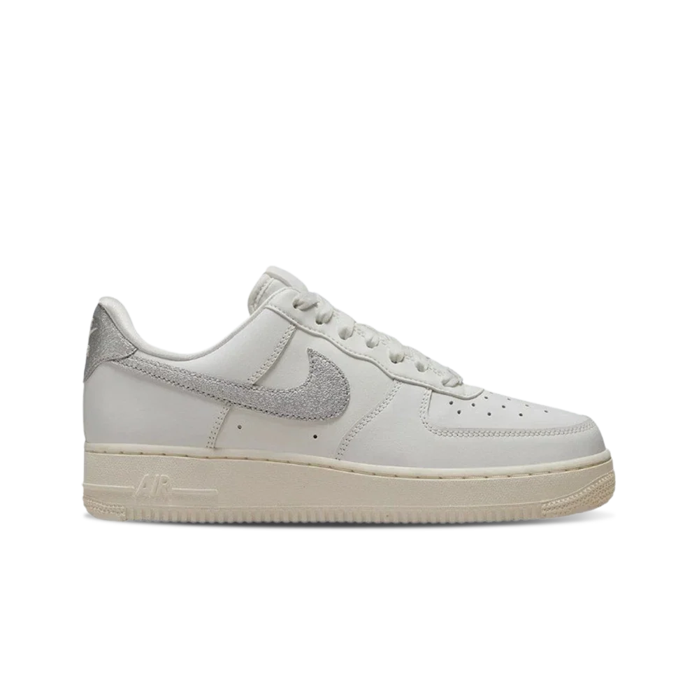 Nike 'Air Force 1' Shoes - Sail/Oxygen Purple